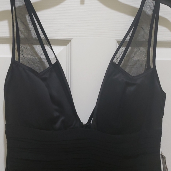 NWT Dina Bar-el Women's Size Medium Black Dress - Picture 3 of 8